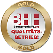 Siegel der BHH Bauherrenhilfe.org